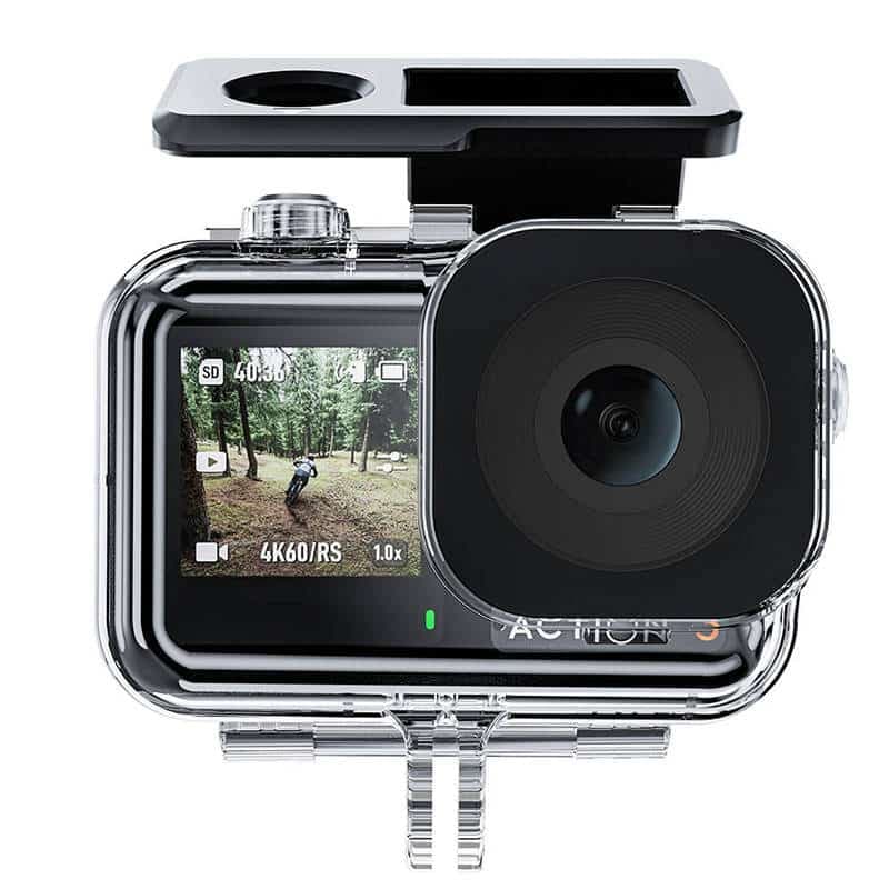 TELESIN Waterproof case for DJI Action 3 6