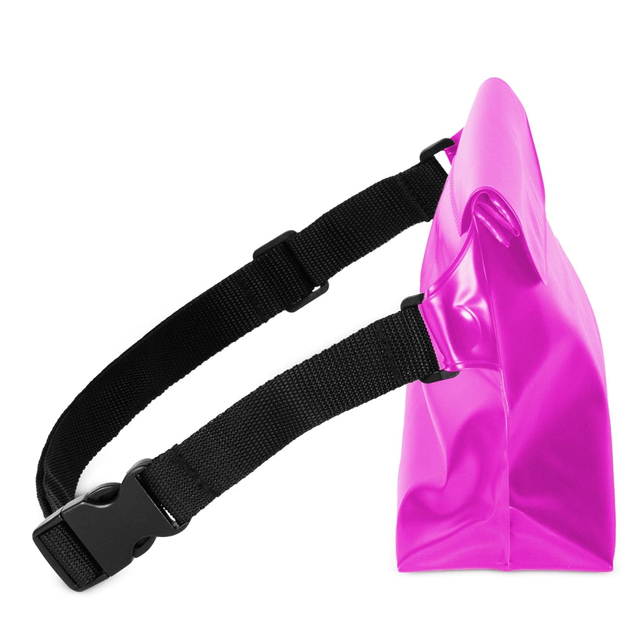 PVC waterproof pouch / waist bag (Ροζ) 2