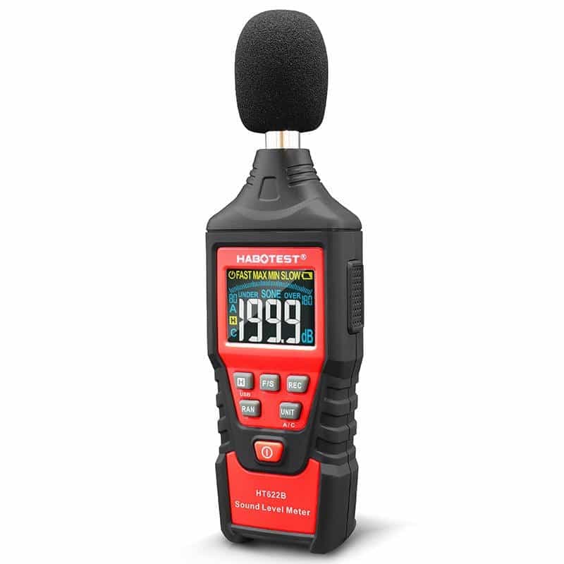 Habotest HT622B Ψηφιακός Μετρητής Ήχου USB A/C 3