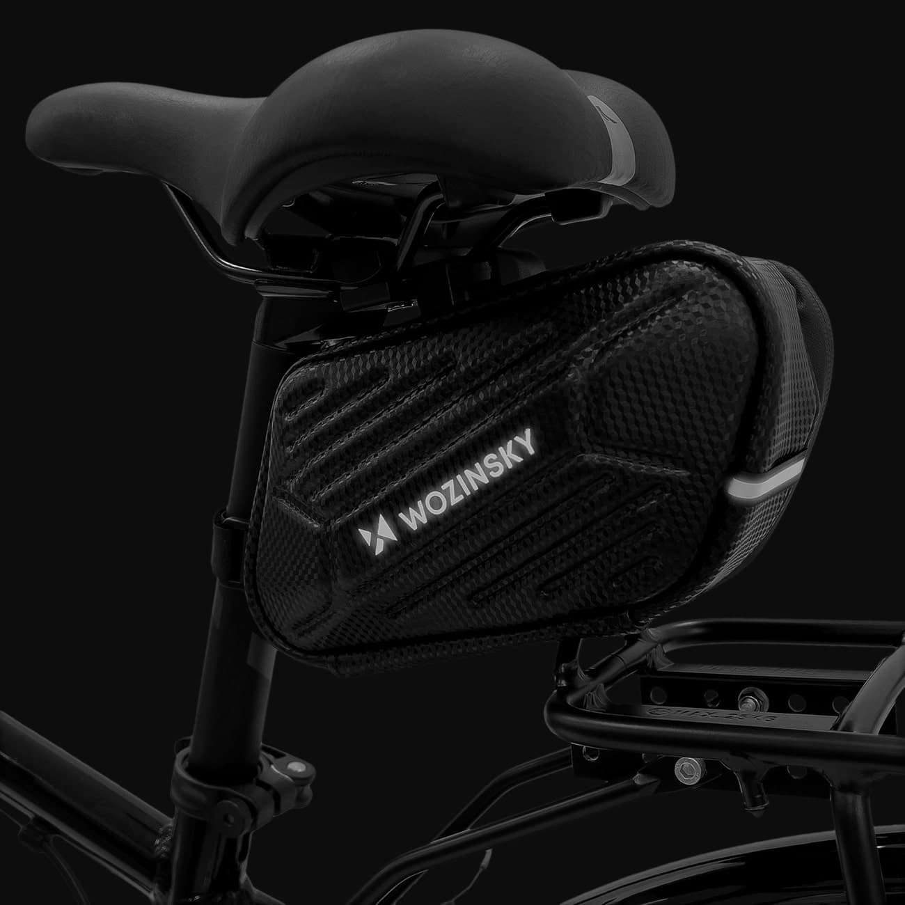 Wozinsky Bicycle Saddle Bag Waterproof 1.5l (Black) (WBB27BK) 11