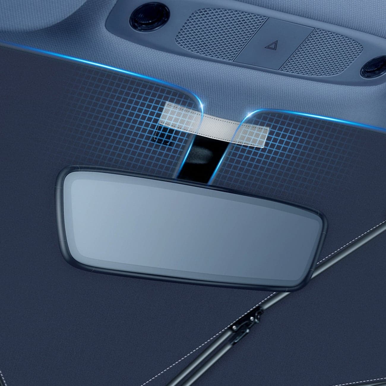 Sunshade for the windscreen Baseus CoolRide CRKX000001 - Μαύρο 15