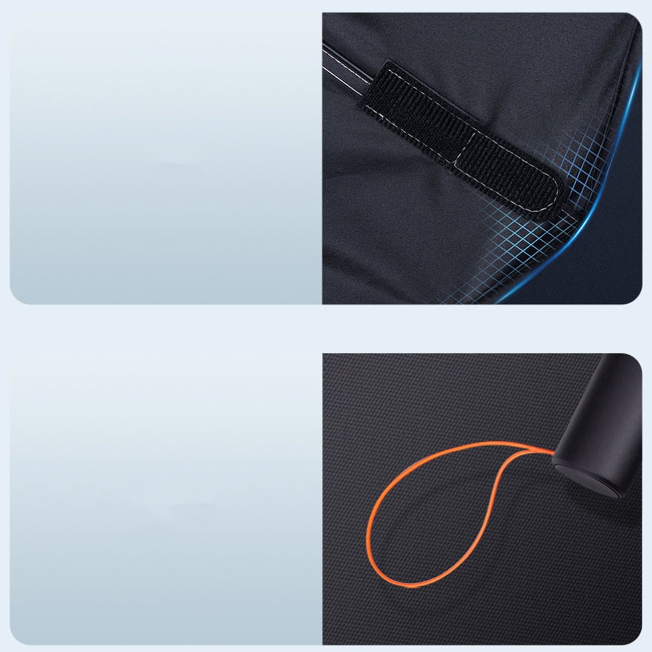 Sunshade for the windscreen Baseus CoolRide CRKX000001 - Μαύρο 18