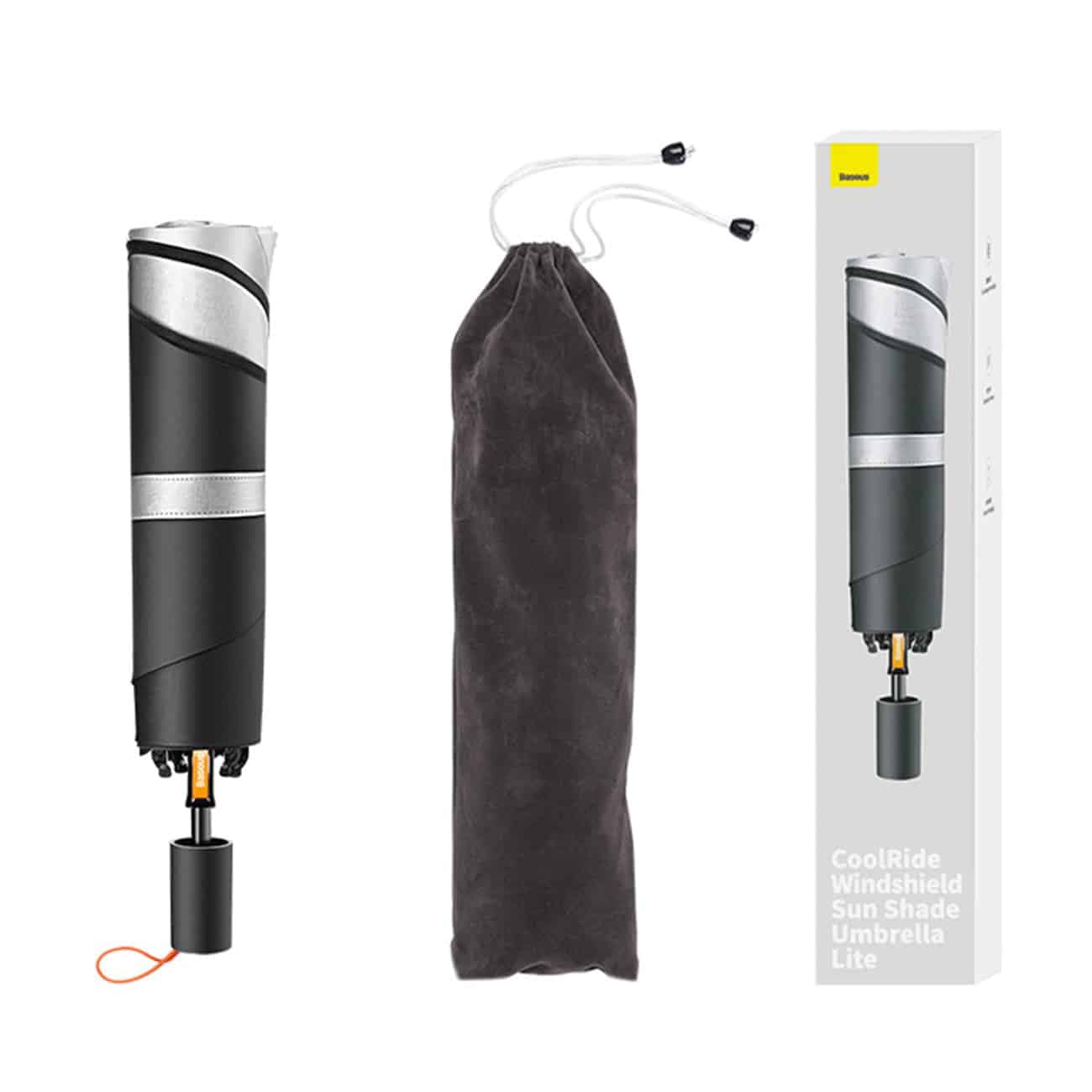 Sunshade for the windscreen Baseus CoolRide CRKX000001 - Μαύρο 21