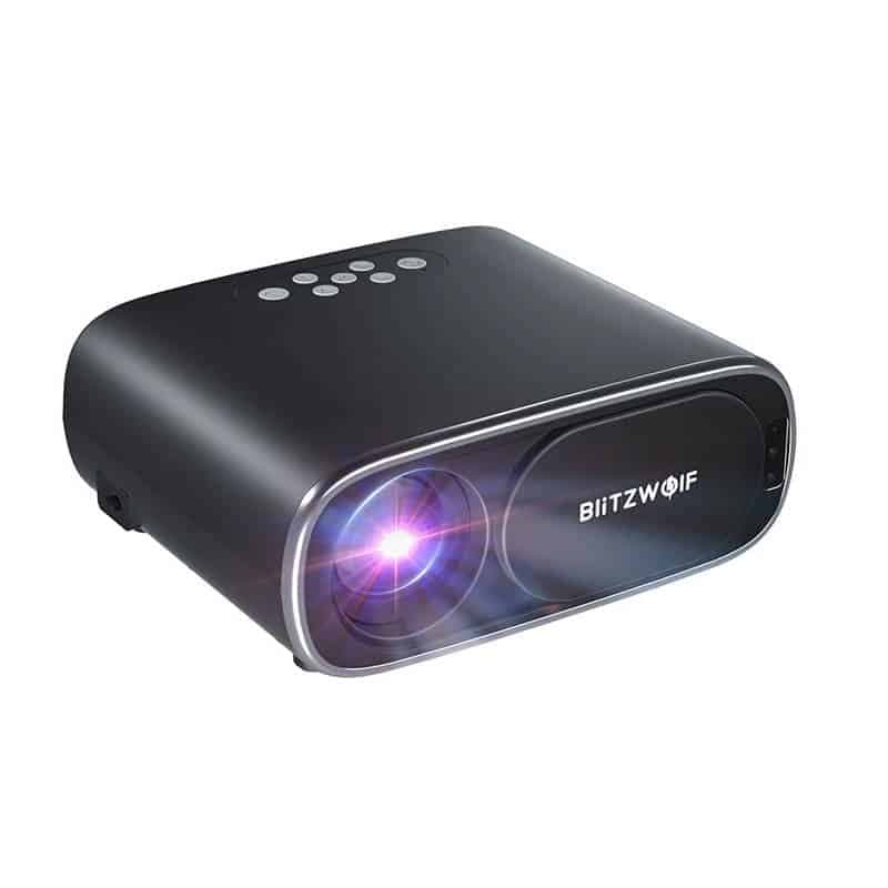 BlitzWolf BW-V4 1080p LED beamer / projector, Wi-Fi + Bluetooth (black) 3