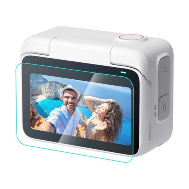 2 in 1 Screen and Lens Tempered Glass Film PULUZ  For Insta360 GO 3 (Διαφανές) 2