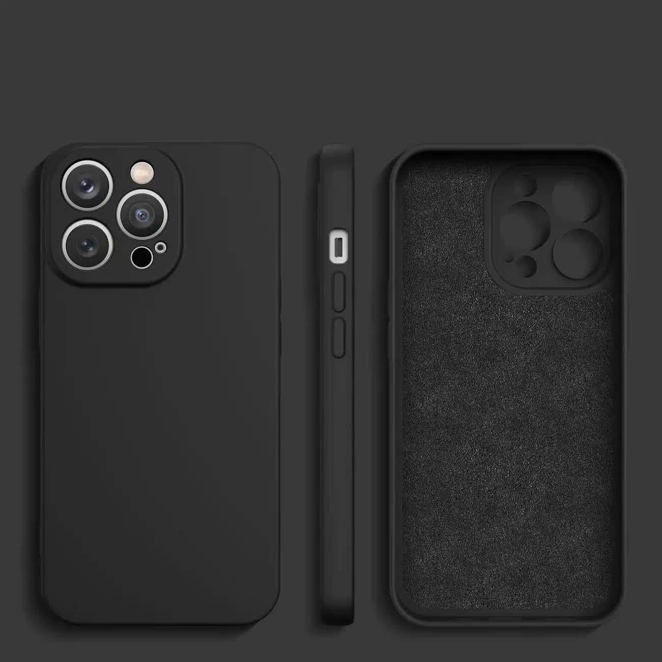 OEM Θήκη σιλικόνης - θήκη για Xiaomi Redmi Note 11 / 11S - Μαύρο 2