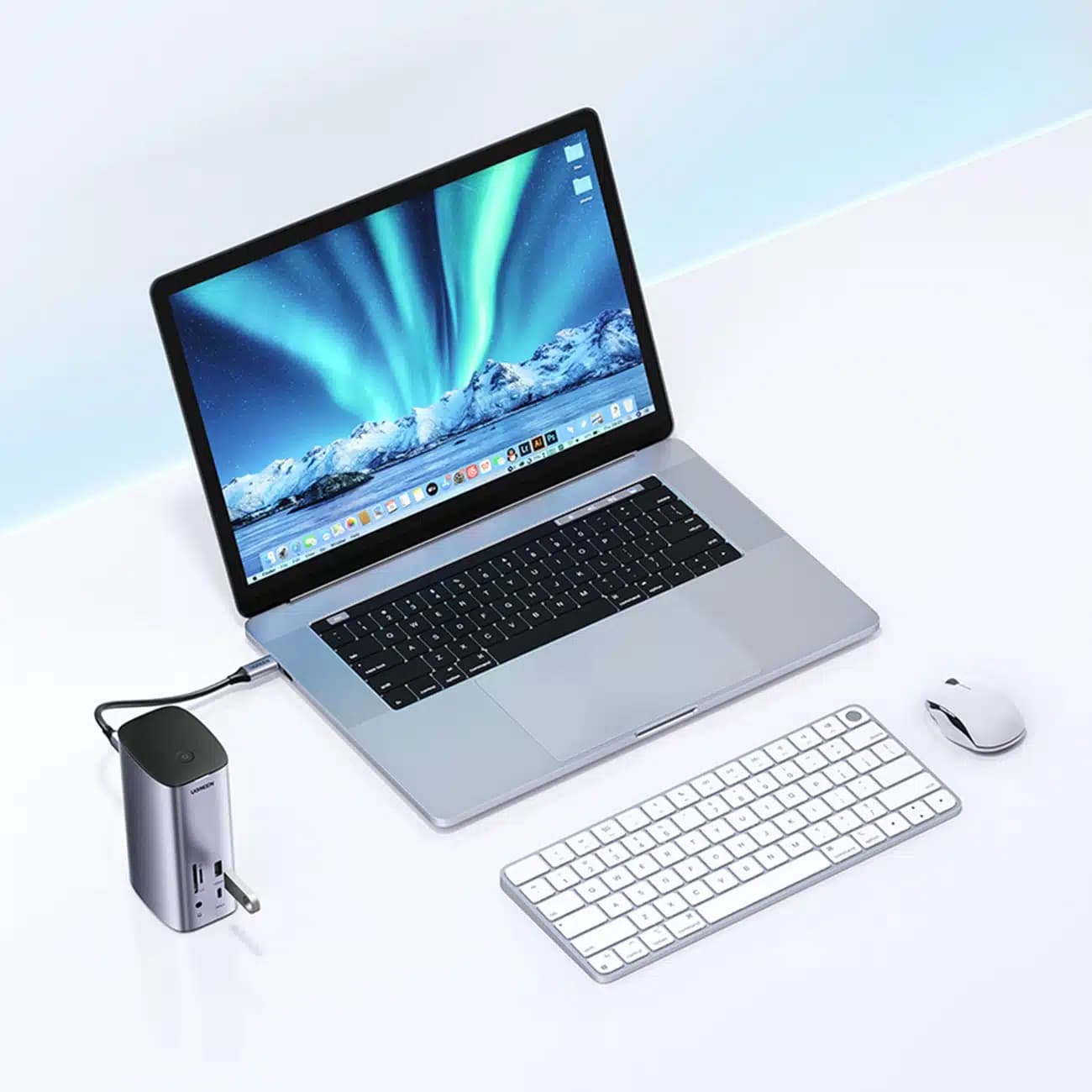 Ugreen Multifunction HUB 12in1 USB C USB HDMI DP RJ45 AUX SD TF Γκρί (CM555) 10