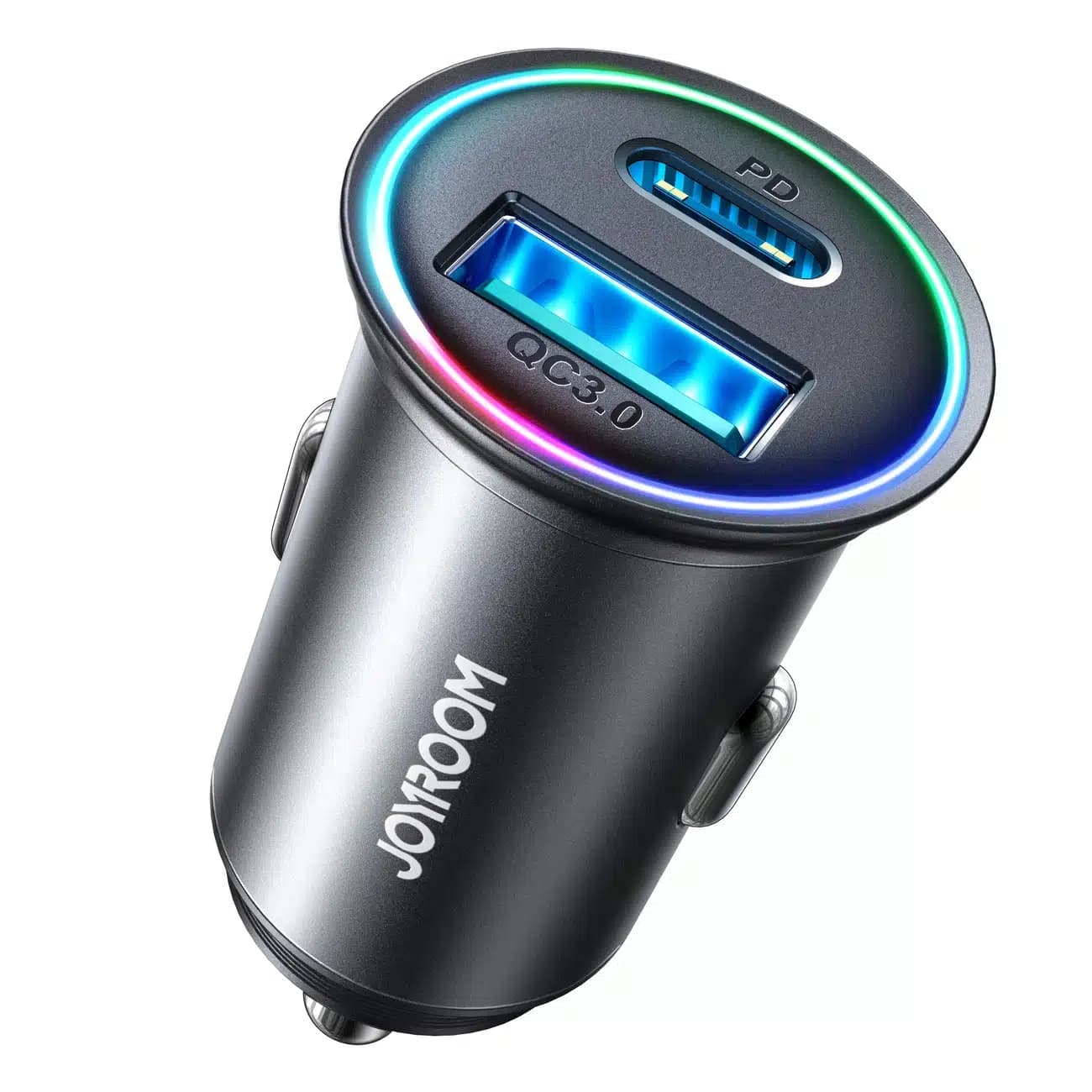 Joyroom JR-CCN04 60W USB-A USB-C mini charger - Μαύρο
