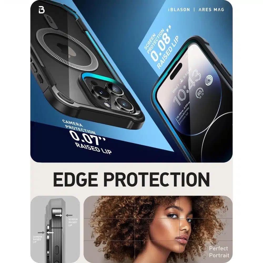 Supcase Unicorn Beetle XT - θήκη για Apple iPhone 15 Pro Max - Μαύρο 7