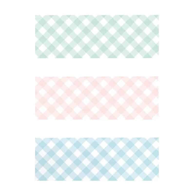 Thermal labels Niimbot stickers T 12x30mm 210 psc (Plaid) 2