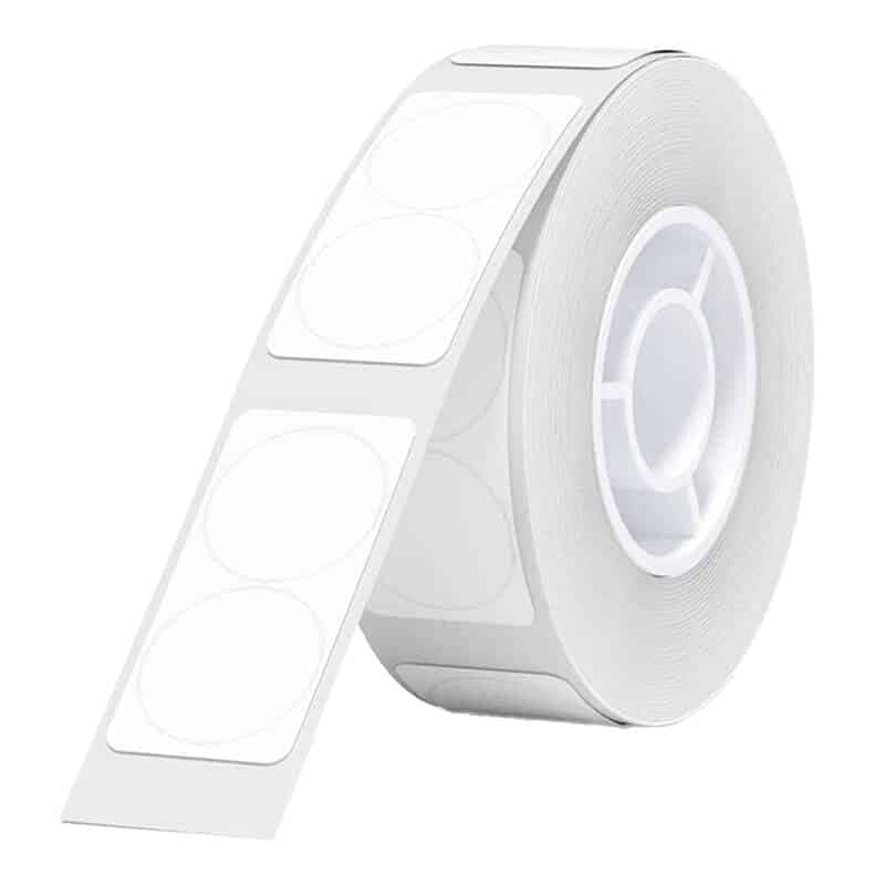 Thermal labels Niimbot stickers  T 14x28mm 220 psc (Λευκό Round)
