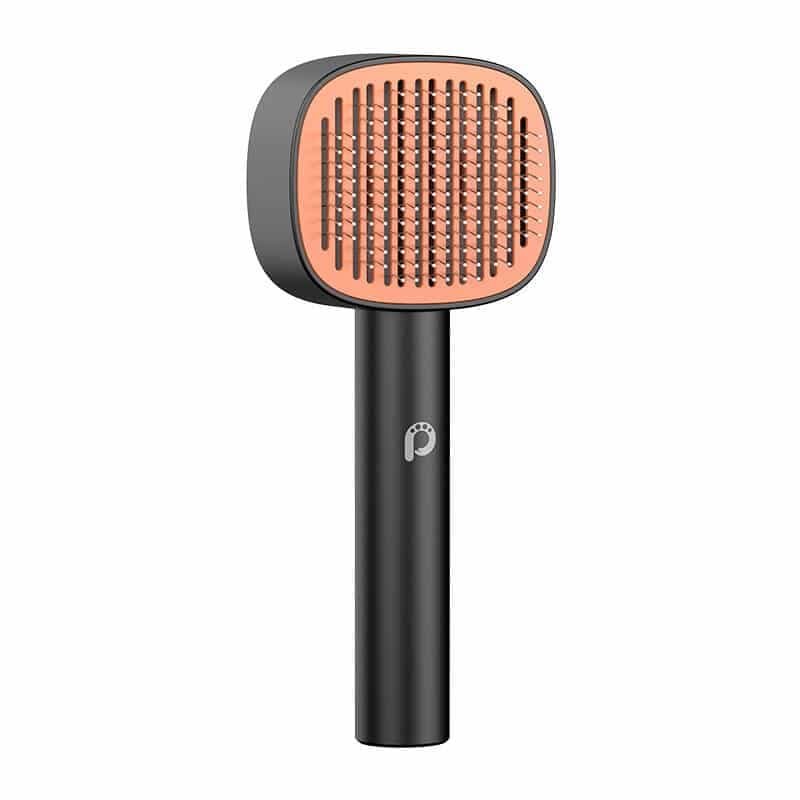 Paw In Hand Brush Needle Comb (Μαύρο)