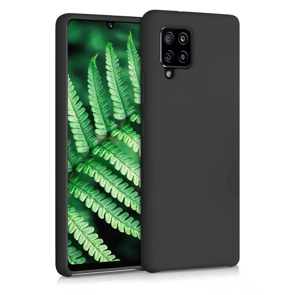OEM Σιλικόνης - θήκη για Samsung Galaxy A42 5G - Μαύρο