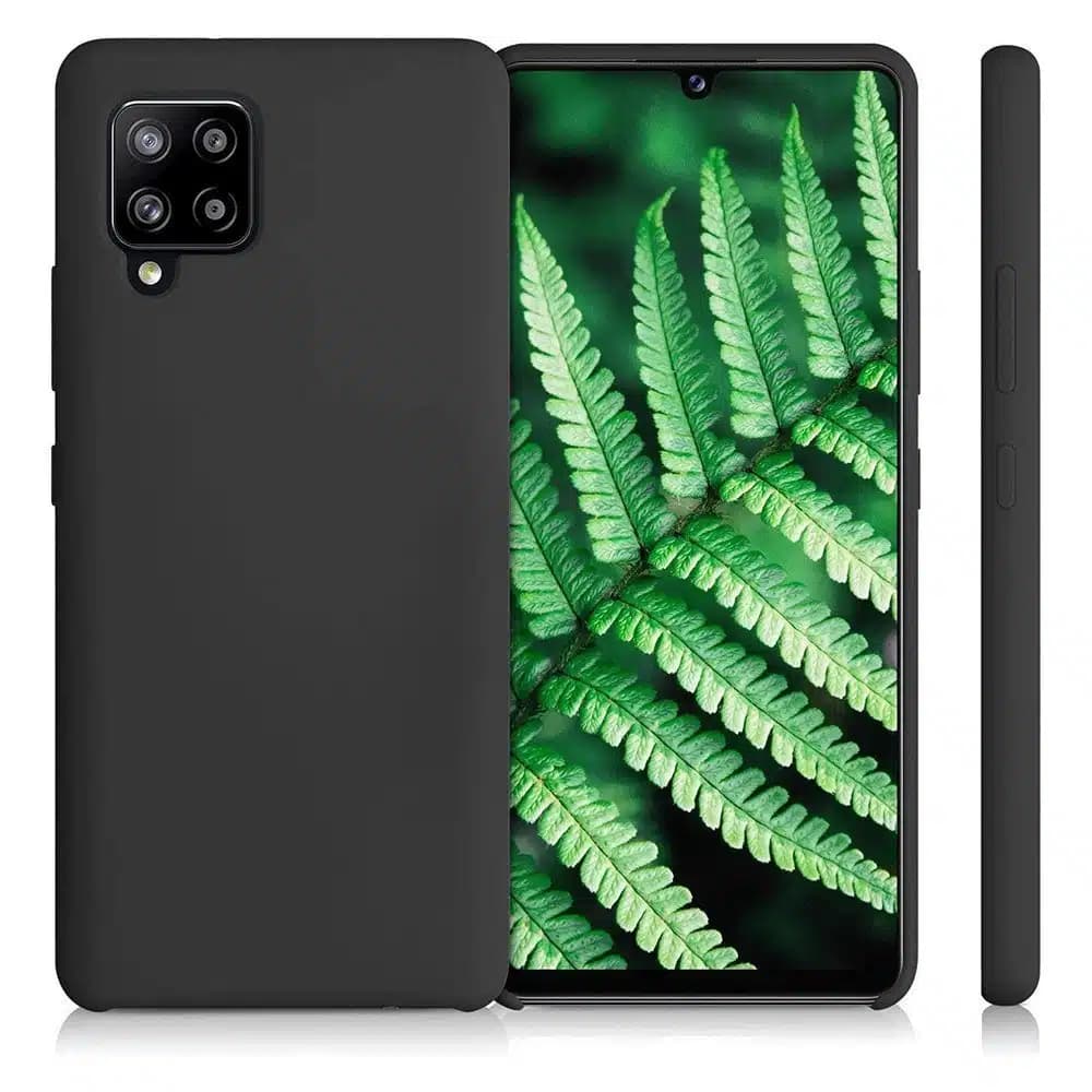 OEM Σιλικόνης - θήκη για Samsung Galaxy A42 5G - Μαύρο 3