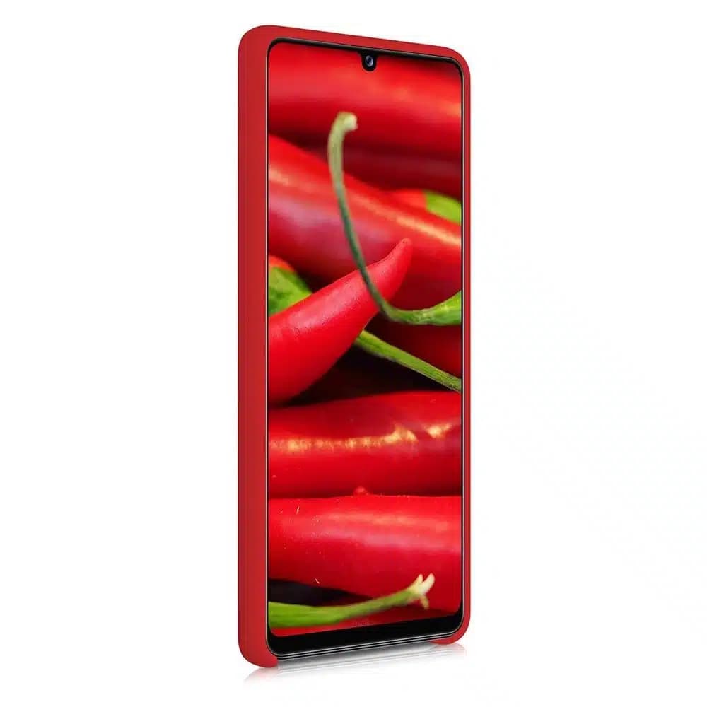 OEM Σιλικόνης - θήκη για Samsung Galaxy A42 5G - Κόκκινο 3