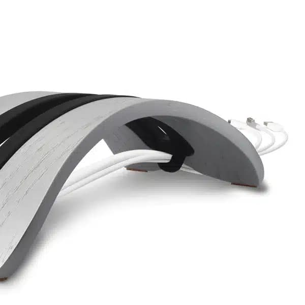 Kalibri Ξύλινη βάση φορητού υπολογιστή για Apple MacBook Air/Pro Retina (Καρυδιά Ασημί) 2