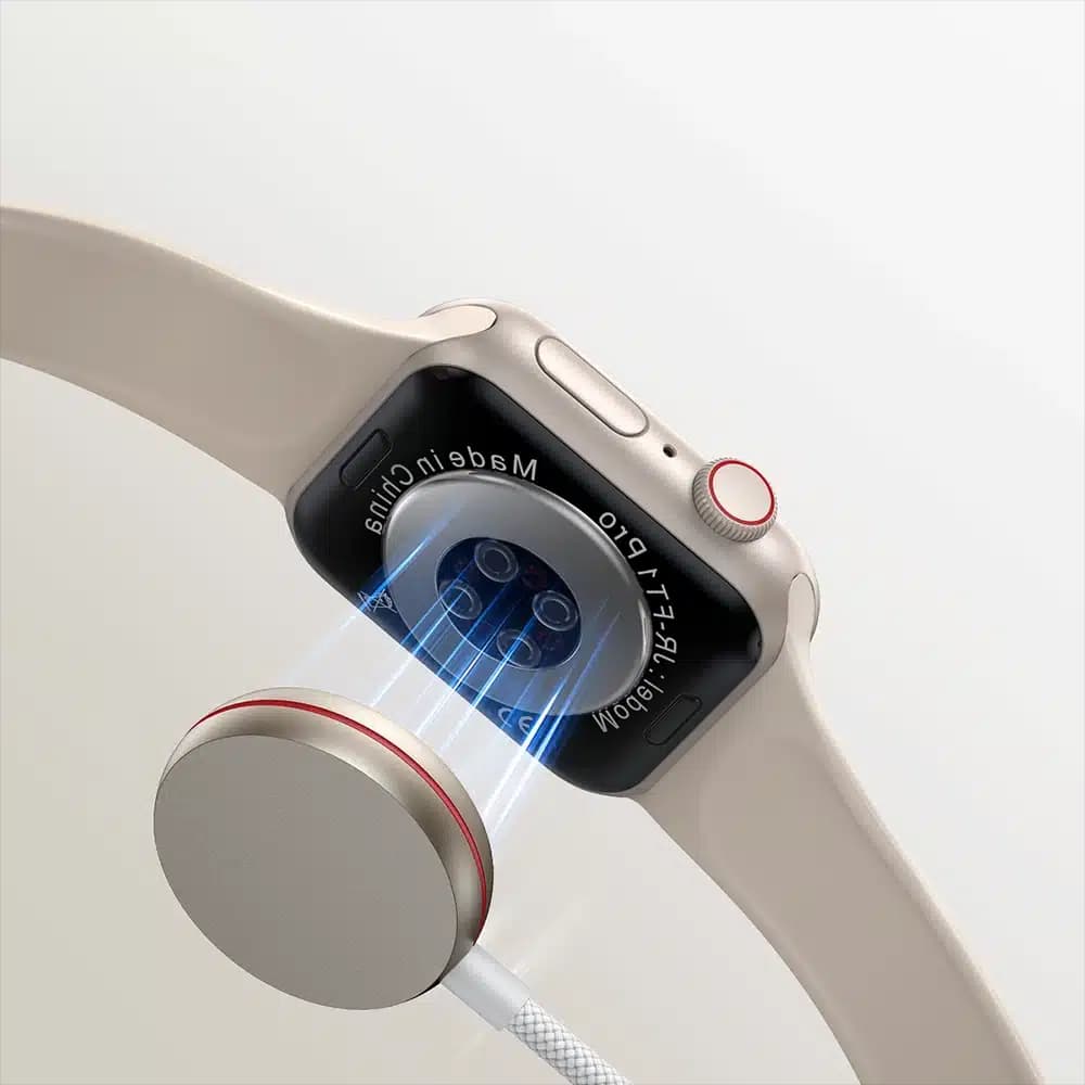 Joyroom 2 in 1 Lightning cable and inductive charger for Apple Watch 1.5m (Λευκό) (S-IW011) 11