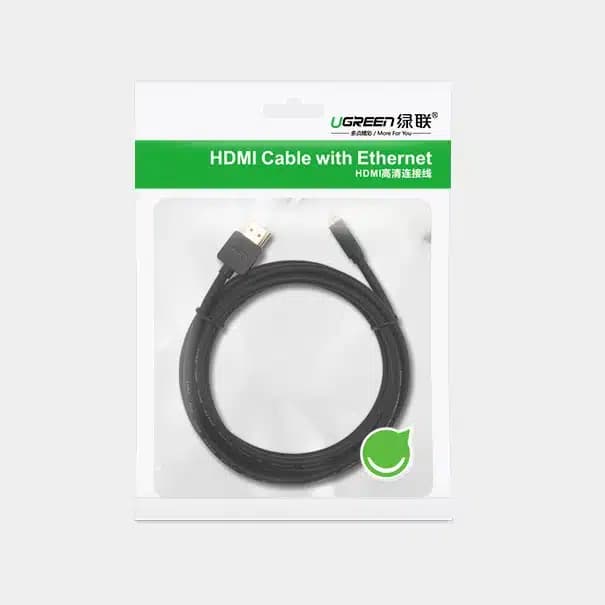 Ugreen cable micro HDMI - HDMI 2.0 1m (Μαύρο) (HD127) 5