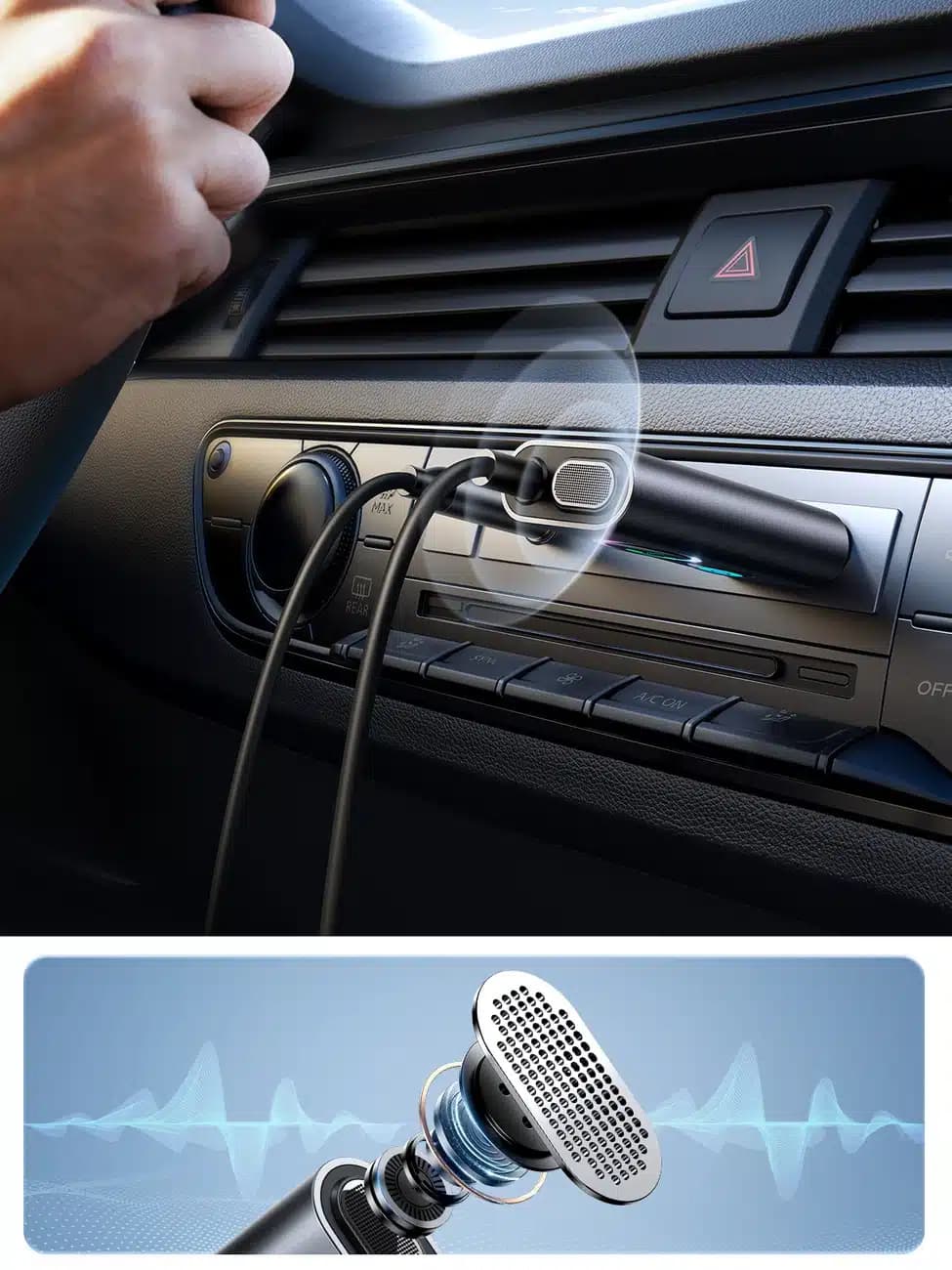 Joyroom JR-CB7 wireless car receiver (Γκρι) 11