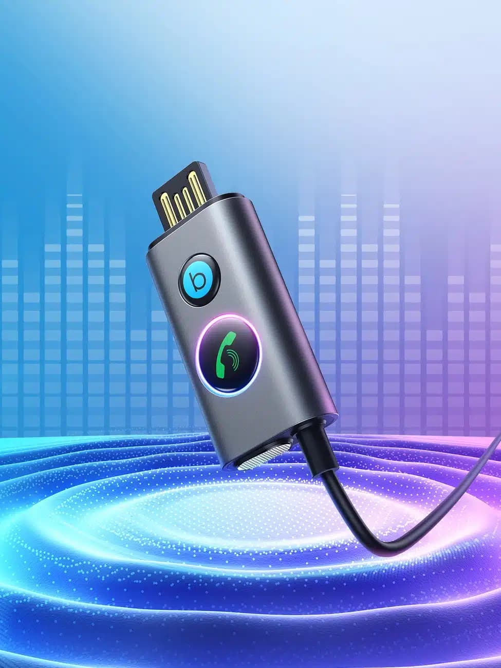 Joyroom JR-CB7 wireless car receiver (Γκρι) 13