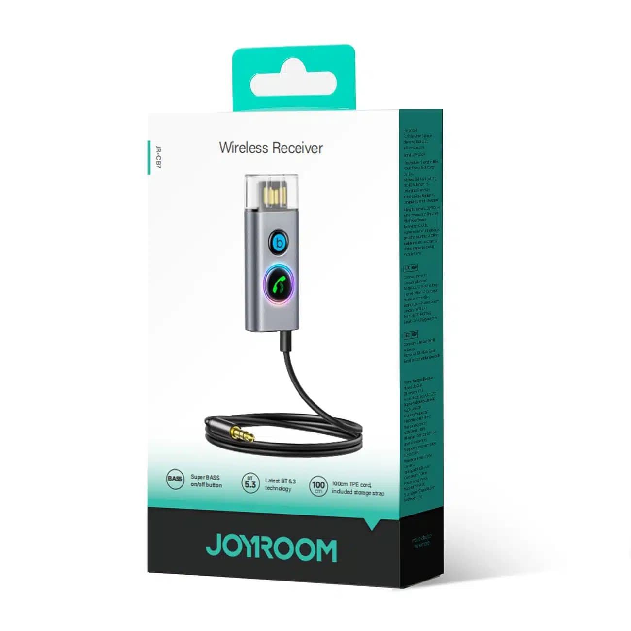 Joyroom JR-CB7 wireless car receiver (Γκρι) 5
