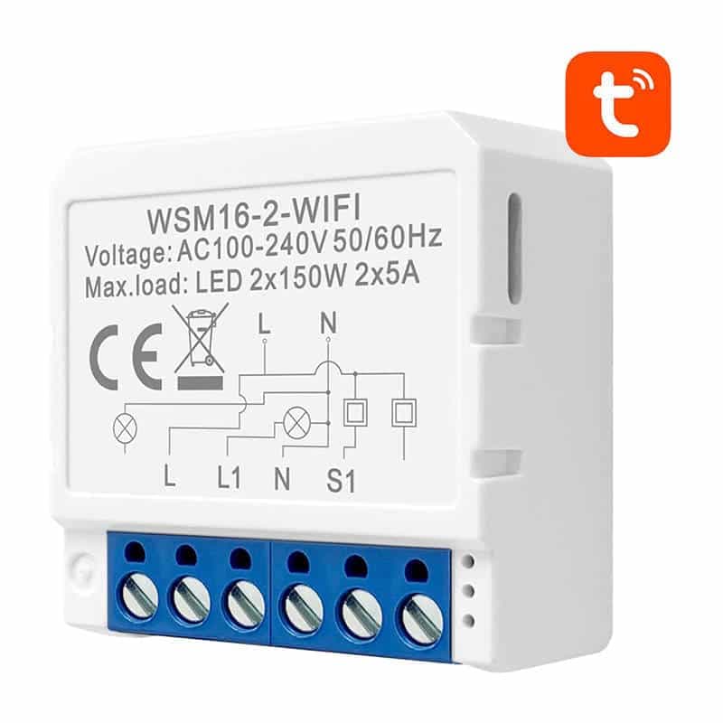 Avatto Smart Switch Module WiFi WSM16-W2 TUYA 2