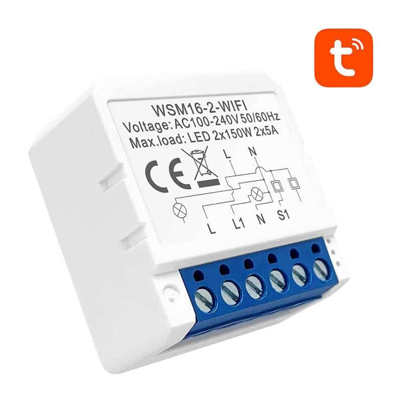 Avatto Smart Switch Module WiFi WSM16-W2 TUYA 3