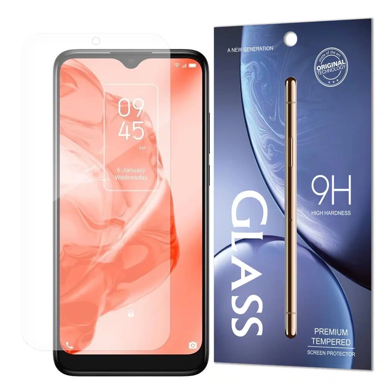 Προστασία Οθόνης Tempered glass eco not branded για κινητό TCL 205