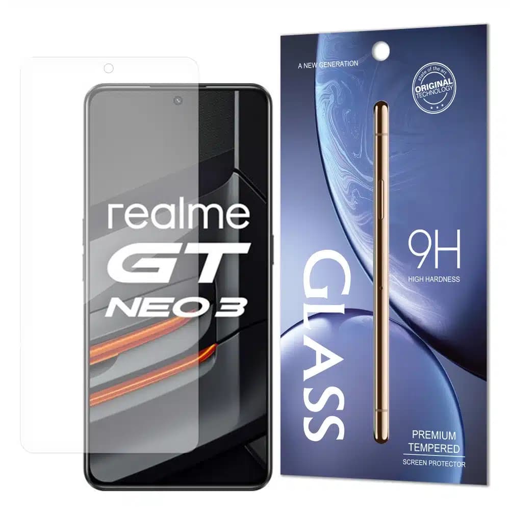 Προστασία Οθόνης Tempered Glass 9H για κινητό Realme GT Neo 3 (packaging - envelope)