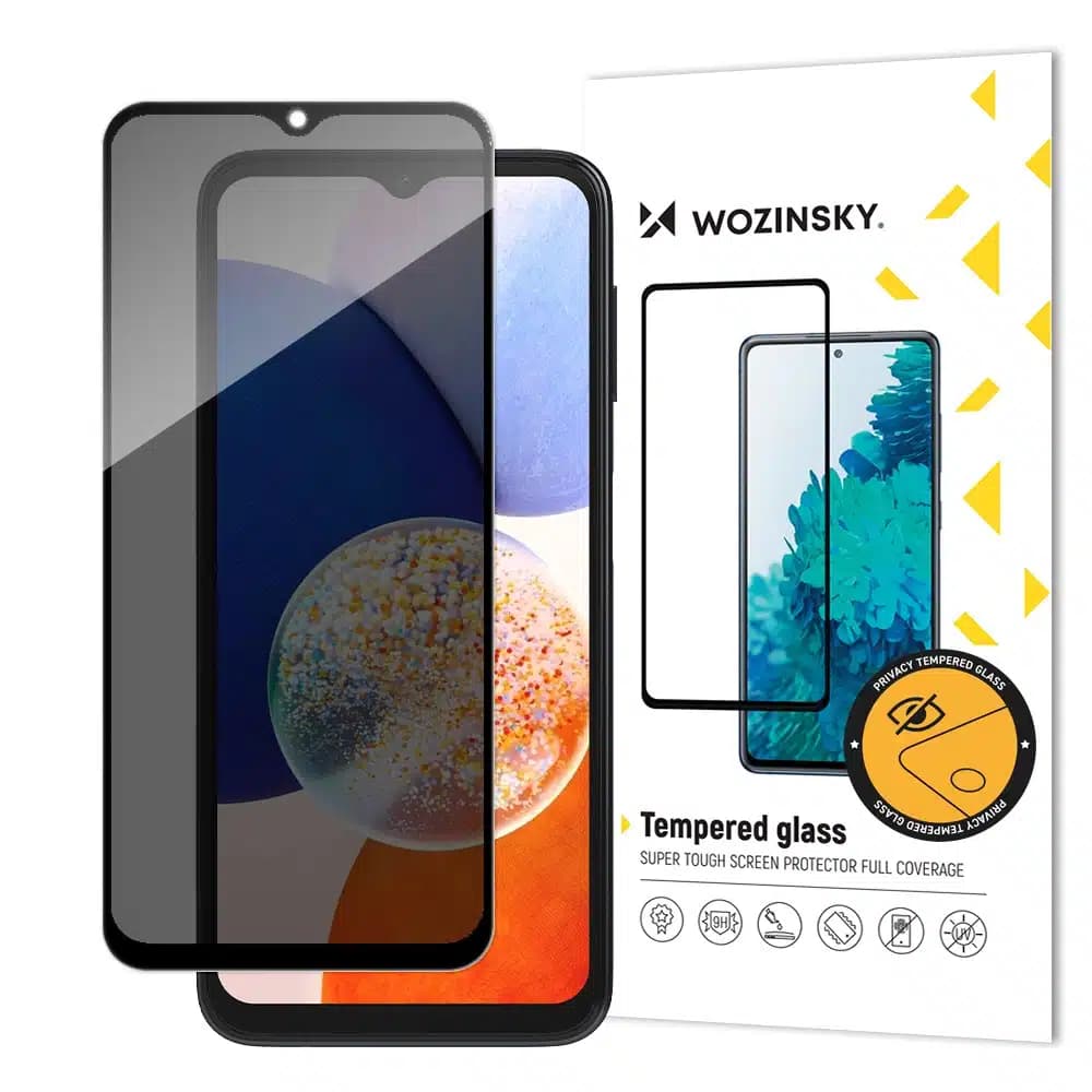 Προστασία Οθόνης Wozinsky Privacy Glass tempered glass για κινητό Samsung Galaxy A23 με Anti Spy privacy filter
