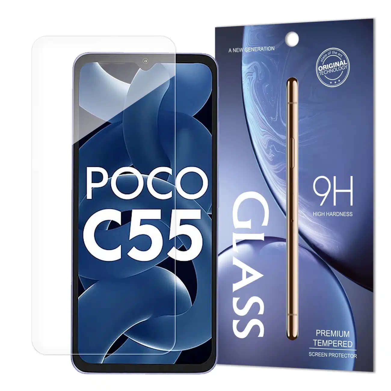 Προστασία Οθόνης Standard Tempered Glass Envelope 9H για κινητά Xiaomi Redmi 11A / Poco C55 / Redmi 12C