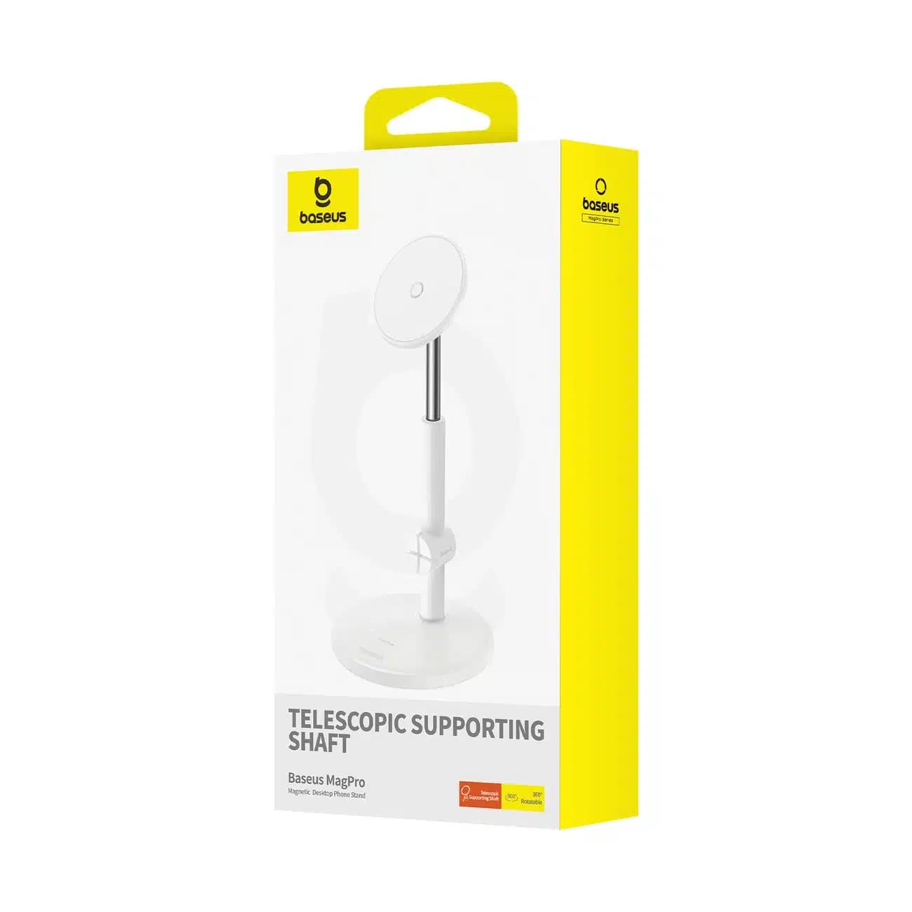 Baseus MagPro magnetic standing holder for the phone - Λευκό 5