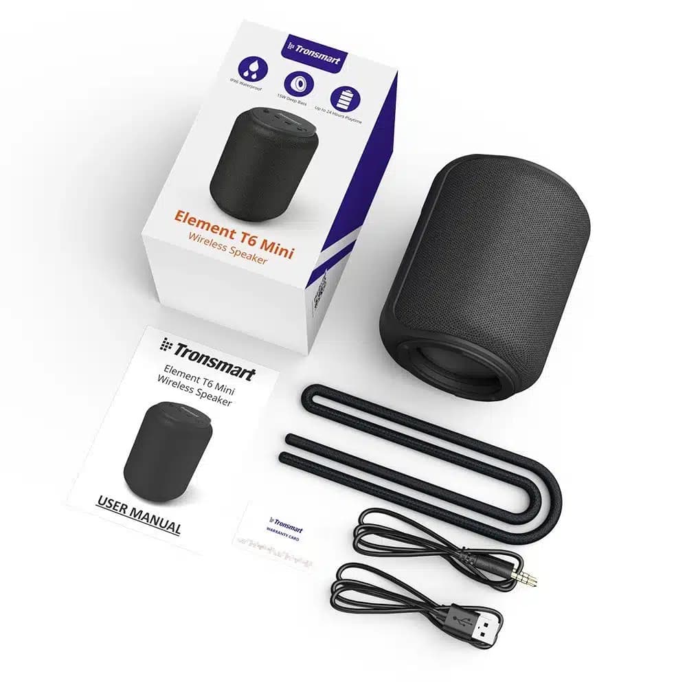 Tronsmart T6 Bluetooth 5.3 15W mini wireless speaker - Μαύρο 6