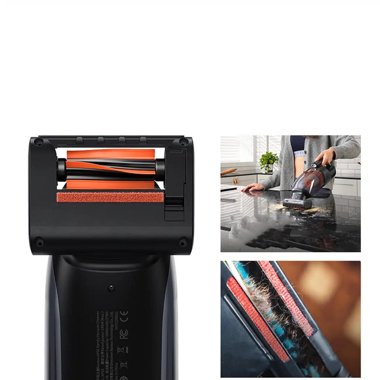 Baseus AP02 6000Pa car vacuum cleaner - Μαύρο 15