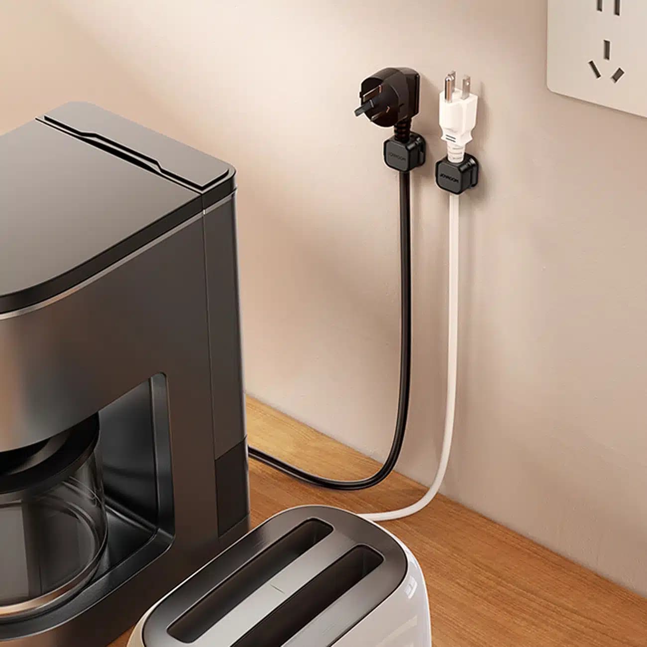 Joyroom JR-ZS368 magnetic cable organizer - Μαύρο (3 pcs.) 11