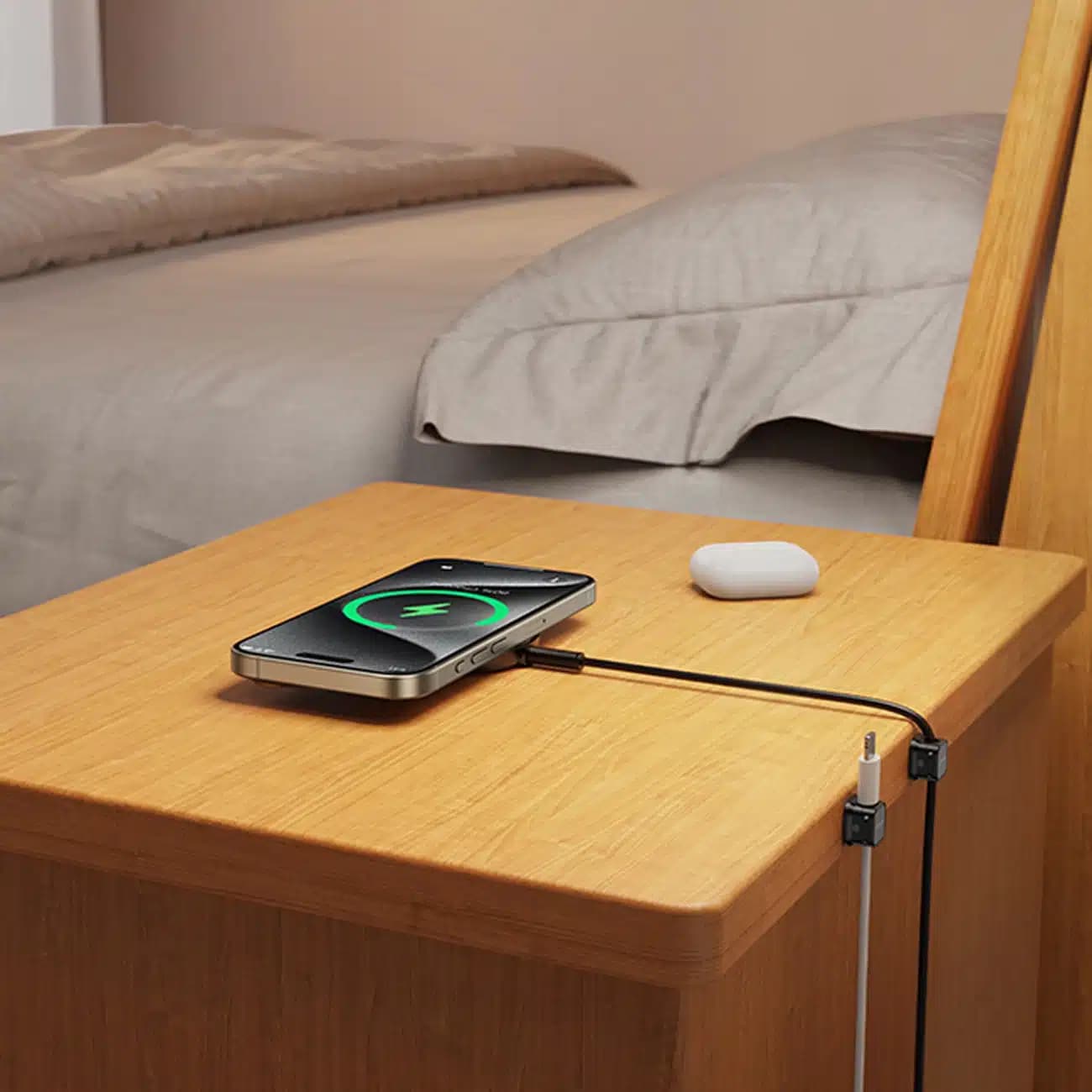 Joyroom JR-ZS368 magnetic cable organizer - Μαύρο (3 pcs.) 12