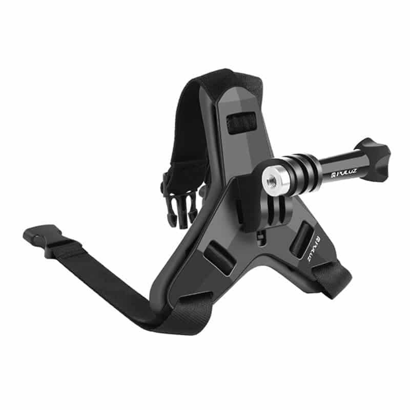 PULUZ Motorcycle Helmet Chin Strap Mount for action cameras