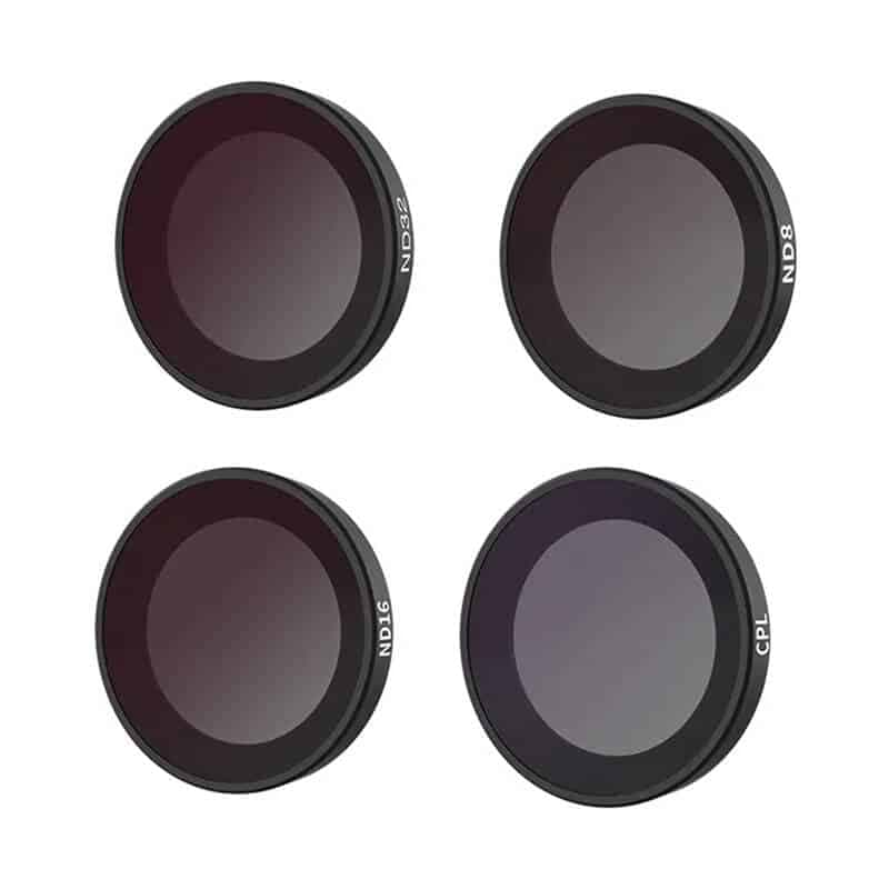 Telesin Lens filter Set CPL/ND8/ND16/ND32 for Insta360 GO3