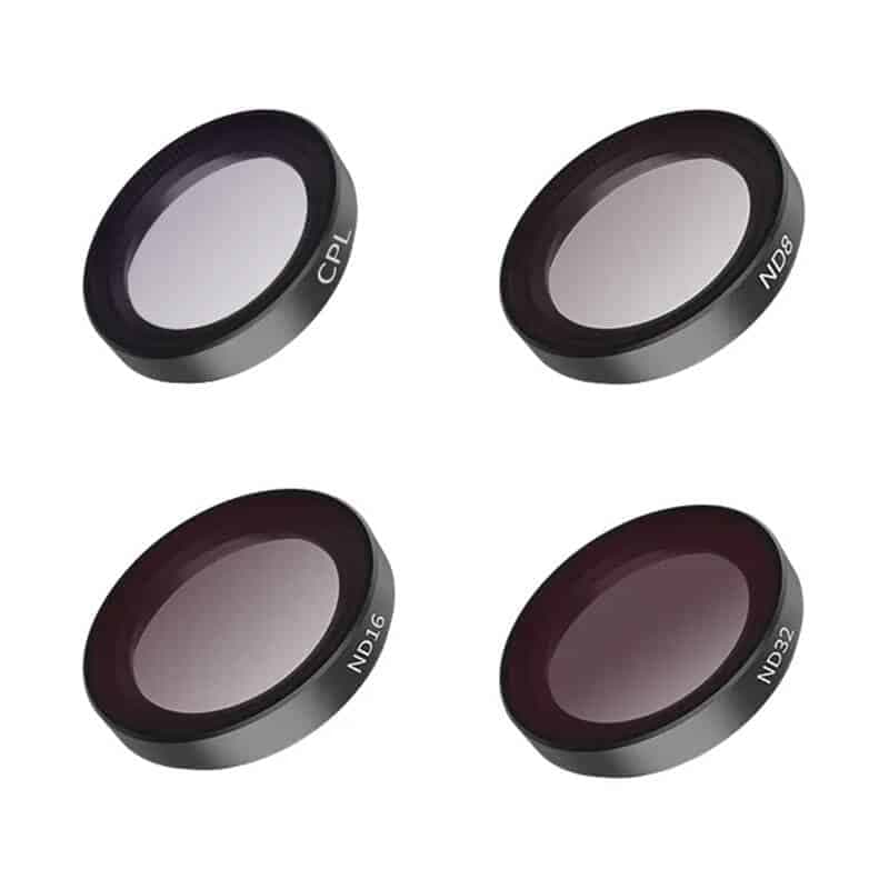 Telesin Lens filter Set CPL/ND8/ND16/ND32 for Insta360 GO3 2