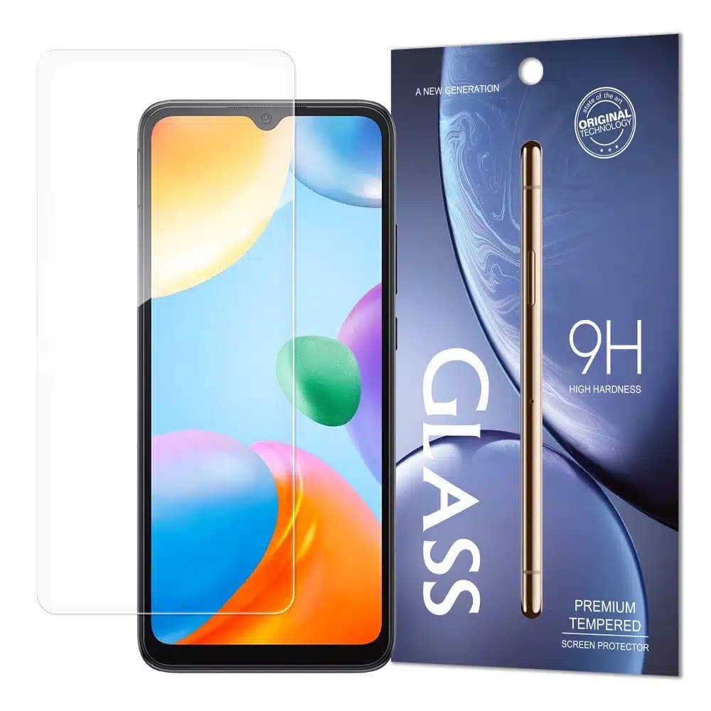 Προστασία Οθόνης Tempered Glass 9H για κινητό Xiaomi Redmi 10C (packaging – envelope)