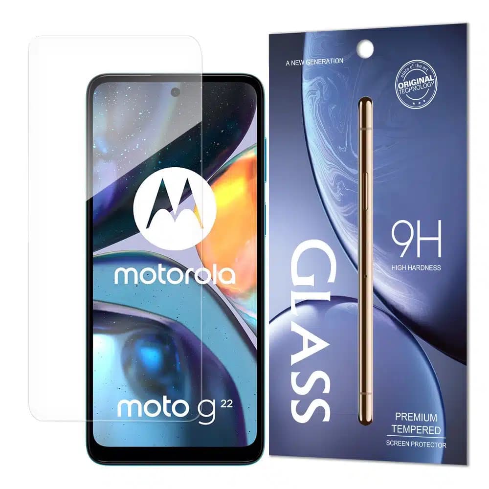 Προστασία Οθόνης Tempered Glass 9H για κινητό Motorola Moto G22 (packaging - envelope)