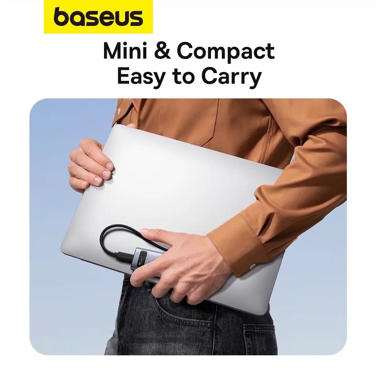 Baseus FlyJoy Series M.2 NVMe / M.2 SATA 10 Gb/s SSD bay - Γκρί 16