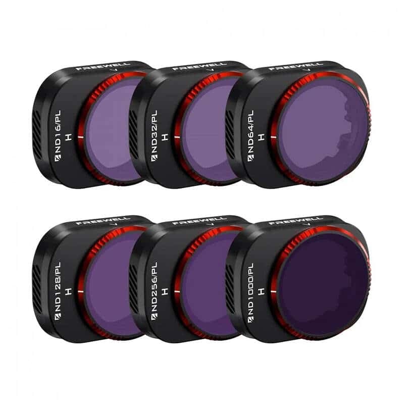 Set of 6 Filters Bright Day Freewell for DJI Mini 4 Pro