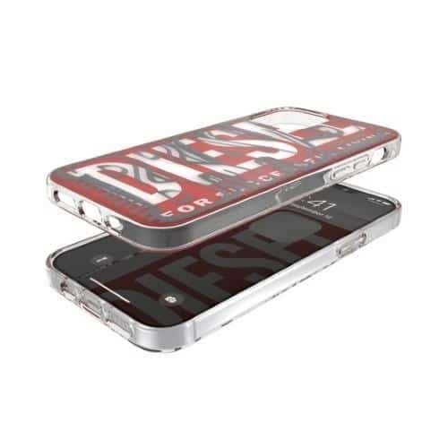 Diesel Snap Case Clear AOP - Apple iPhone 12 Pro Max - Κόκκινο 6