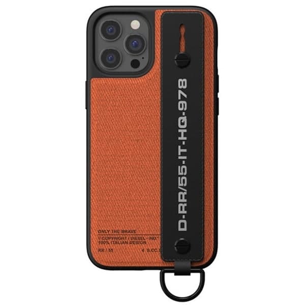 Diesel Handstrap Case Utility Twill - Apple iPhone 12 Pro Max - Μαύρο 2