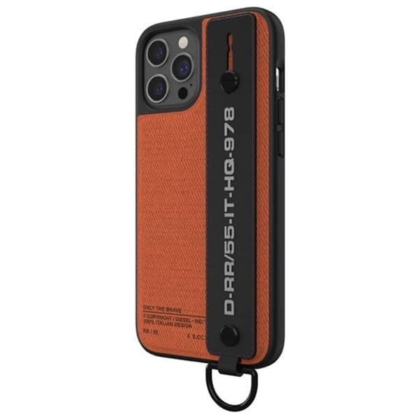 Diesel Handstrap Case Utility Twill - Apple iPhone 12 Pro Max - Μαύρο 3