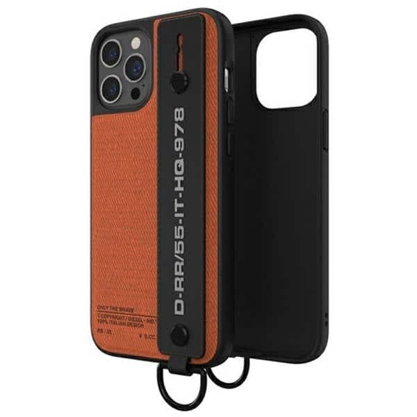 Diesel Handstrap Case Utility Twill - Apple iPhone 12 Pro Max - Μαύρο 6