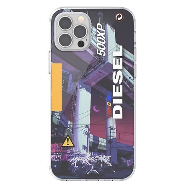 Diesel Clear Case Mad Dog Jones AOP - Apple iPhone 12 / Pro - Πολύχρωμο 2