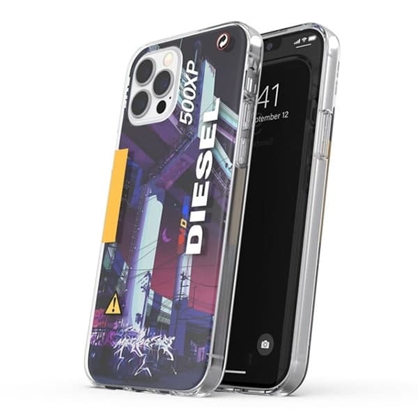 Diesel Clear Case Mad Dog Jones AOP - Apple iPhone 12 / Pro - Πολύχρωμο 6