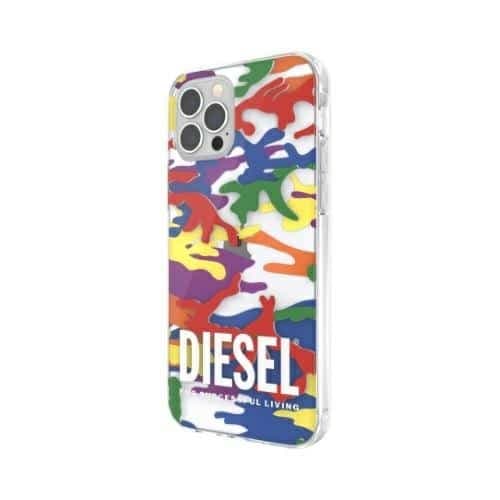 Diesel Clear Case Pride Camo AOP - Apple iPhone 12 / Pro - Πολύχρωμο 3
